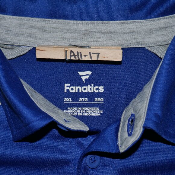 Buffalo Bills On Field Polo Men's size 2XL Royal Blue NFL - Picture 8 of 9